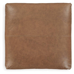 Caramel, top view of complete ottoman - 6