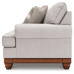 Sandstone, full loveseat side view - 4