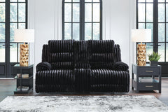Onyx, complete loveseat in a room; accessories excluded - 6