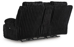 Onyx, complete loveseat rear view - 8