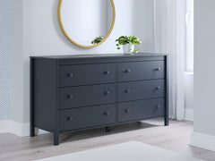 Navy Blue, dresser in room setting - 5