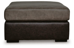 Fossil, side view of complete ottoman - 4