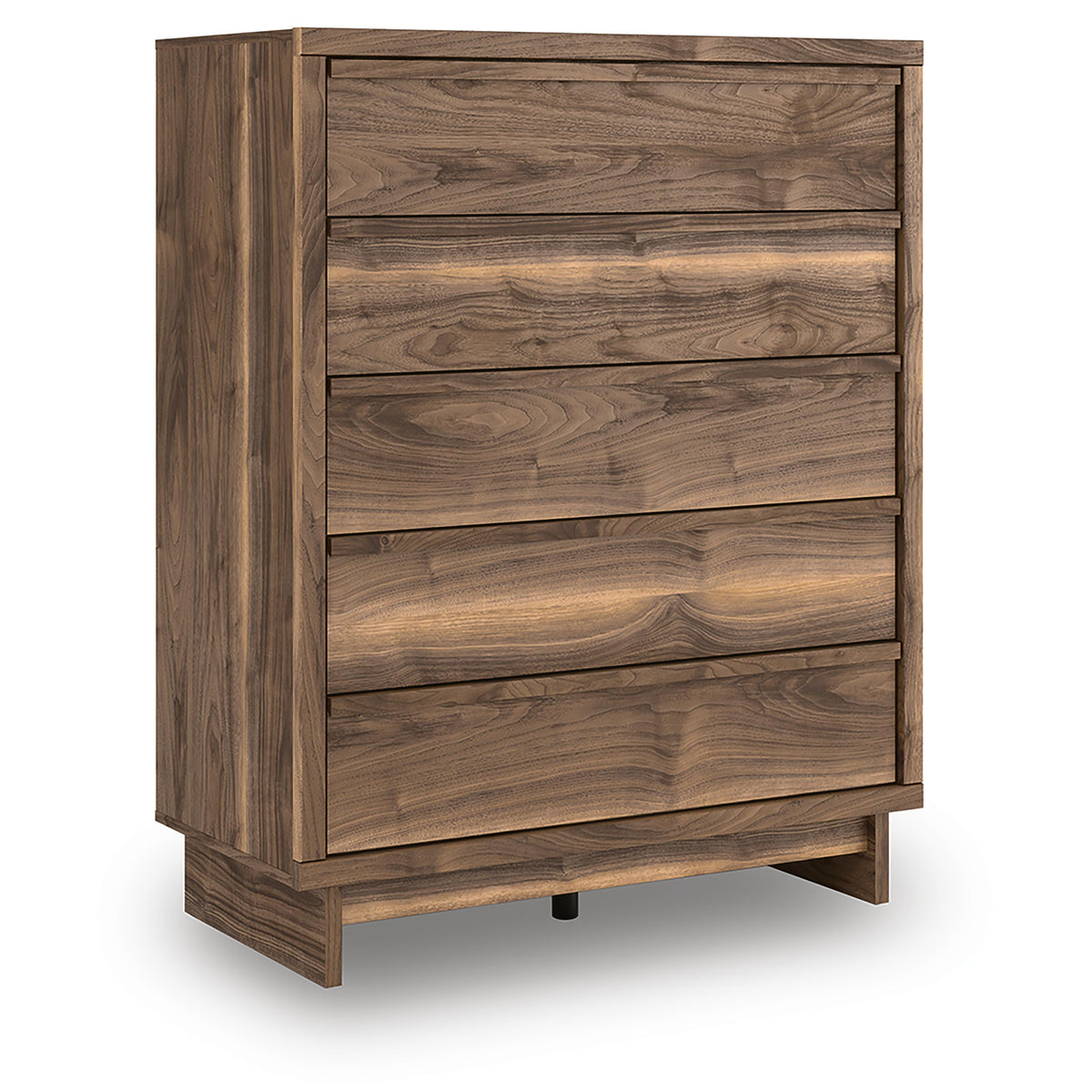 Brown / Chest of Drawers, complete product angled view