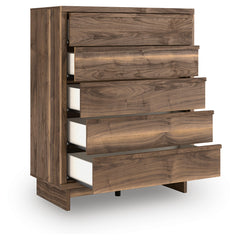 Brown / Chest of Drawers, drawers open - 2