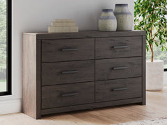 Charcoal, dresser in room setting - 5