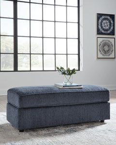 Cobalt, ottoman in room - 2
