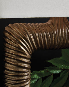Antique Brass Finish table lamp, product view 3 - 3