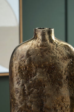 Antique Brass Finish 16.25-inch height vase, product view 4 - 8