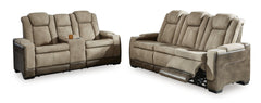 Sand / Sofa and Loveseat Set, complete matching set - 1