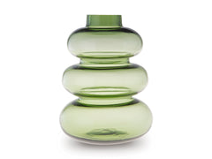 Green 9.25-inch height vase, product view 2 - 2
