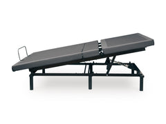Gray, side view of lift kit beneath separately sold power base - 5