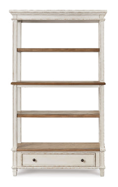 Brown/White Bookcase, product view 2 - 2