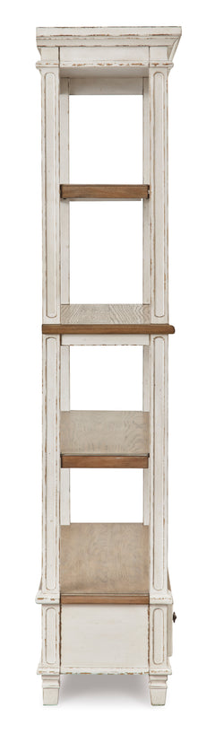 Brown/White Bookcase, product view 3 - 3