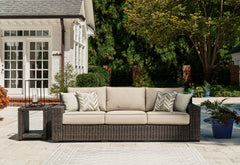 Brown Sofa with Cushion, product view 5 - 5
