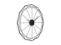 Black Wall Clock, view 1 - 1