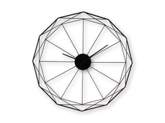 Black Wall Clock, view 4 - 4