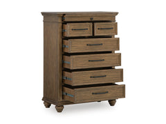 Medium Brown / Chest of Drawers, drawers open - 2