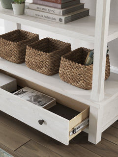 Antique White Bookcase, product view 5 - 5