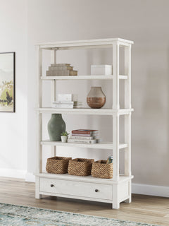 Antique White Bookcase, product view 6 - 6