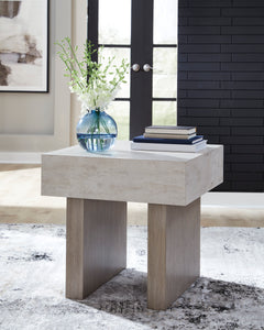 Light Grayish Brown end table, product view 4 - 4