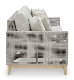 Gray Sofa with Cushion, product view 4 - 4