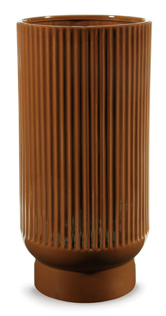 Burnt Umber 14.88-inch height vase set, individual vase product view - 11