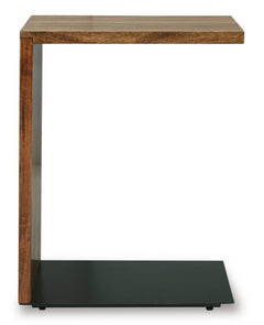 Brown/Black Accent Table, product view 3 - 3
