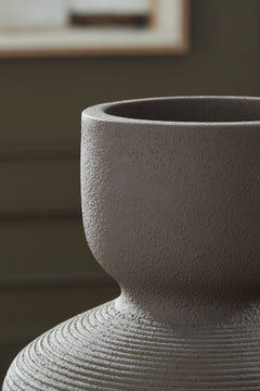 Brown 12.75-inch height vase, product view 3 - 3