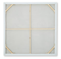 Aqua/Pink Parryville wall art, product view 3 - 3