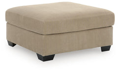 Sand, complete ottoman angled view - 7