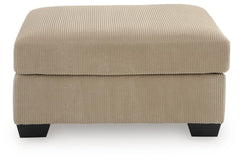 Sand, complete ottoman front view - 9