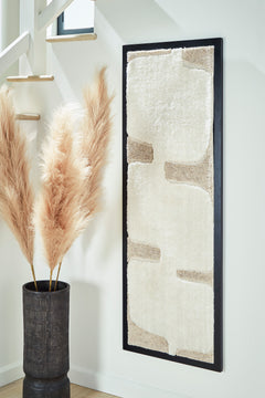 Taupe Kadworth wall decor, product view 5 - 5
