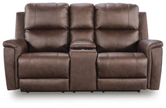 Espresso, full loveseat front view - 5