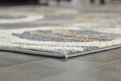 Multi 94.38" x 117.38", pile and edge detail - 3
