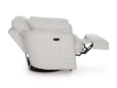 Stone Power Swivel Recliner with Storage, product view 4 - 4