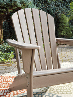 Driftwood outdoor Adirondack chair, product view 6 - 18