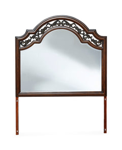 Brown, mirror front view - 3