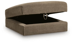 Coffee, ottoman with storage lid open - 3