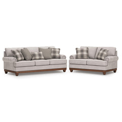 Sandstone / Sofa + Loveseat, complete matching set - 1