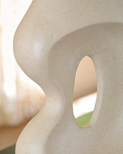 Stone 11.75-inch height vase, product view 4 - 4