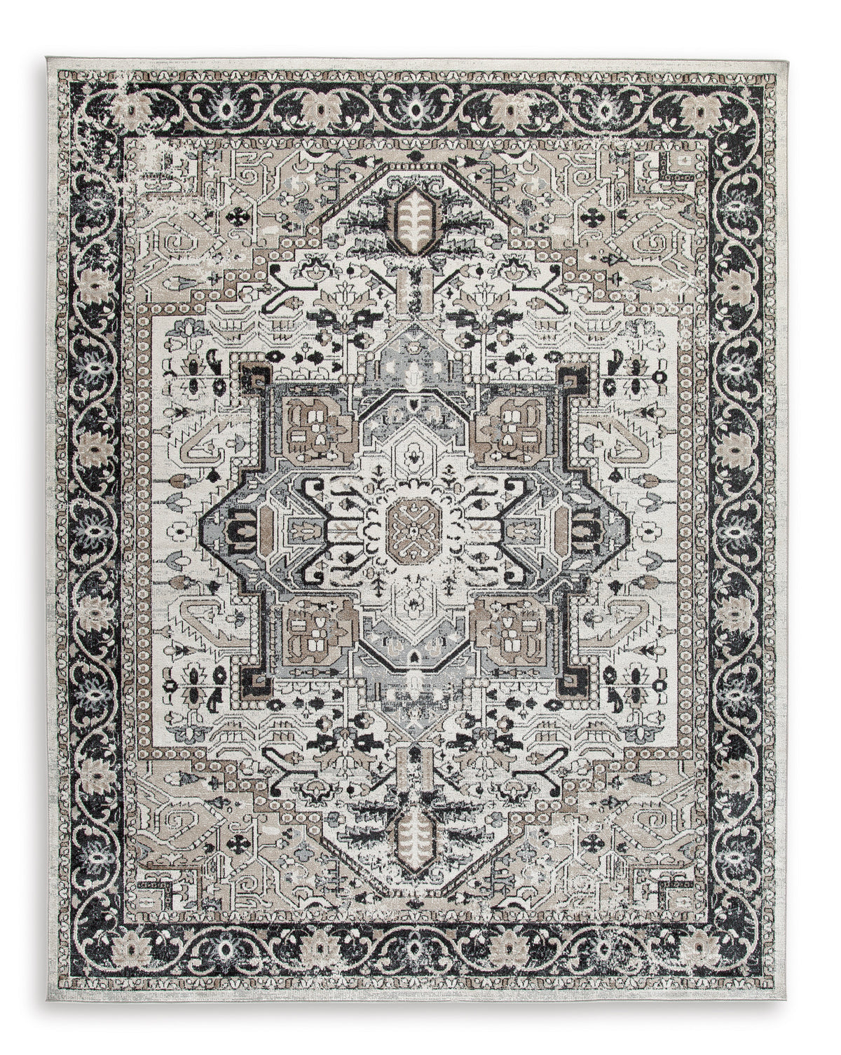 Multi 93" x 119", complete rug product view