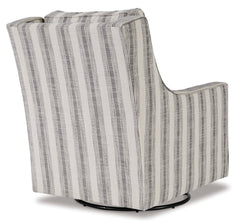 Ivory/Black Accent Chair, product view 2 - 2