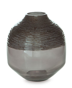 Iridescent Gray 8.25-inch height vase, product view 2 - 2