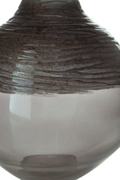 Iridescent Gray 8.25-inch height vase, product view 3 - 3