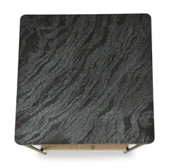 Black/Natural Accent Table, view 5 - 5