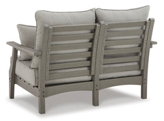 Gray Loveseat w/Cushion, product view 2 - 2