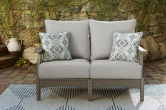Gray Loveseat w/Cushion, product view 5 - 5