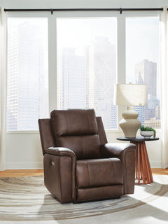 Espresso, recliner in room; other furniture and decor excluded - 5