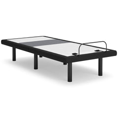 Charcoal Gray / Twin XL, complete Twin XL adjustable base in flat position - 10