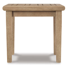 Grayish Brown Square End Table, product view 3 - 3